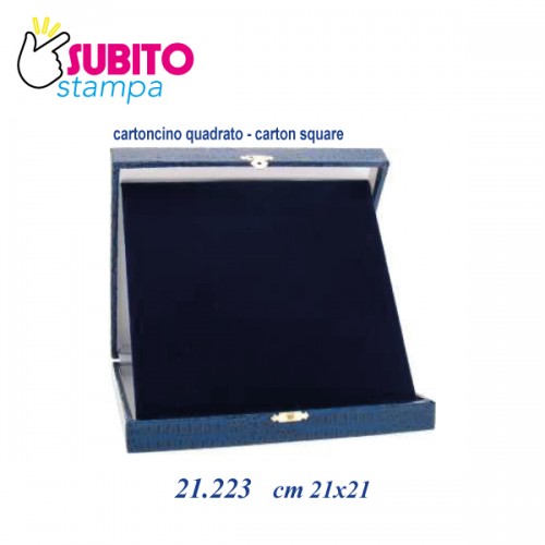 Astuccio Targa cm 21x21